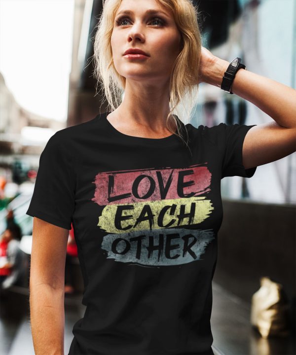 Love Each Other - Short-Sleeve Unisex T-Shirt - Image 4